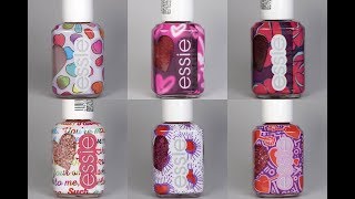 Essie  Valentines Day 2019  Live Swatches [upl. by Ettezyl]