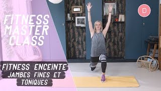 Jambes fines et toniques 20 min – Fitness pendant la grossesse [upl. by Jacy]