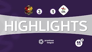 Highlights FR  AFC Tubize  OH Louvain 15092018 [upl. by Notyap]