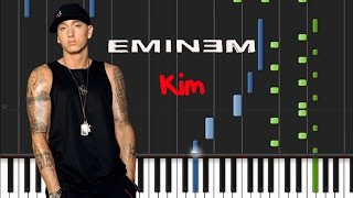 Eminem  Kim Piano Tutorial ♫ [upl. by Gurney]