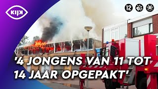 Tieners verantwoordelijk voor deze GROTE BRAND in COMPLEX gebouw  Als de Brandweer  KIJK [upl. by Lenka]