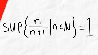 Proof Supremum of nn1  1  Real Analysis [upl. by Glennis740]