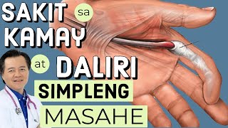 Sakit sa Kamay at Daliri Simpleng Masahe  by Doc Willie Ong [upl. by Normalie]