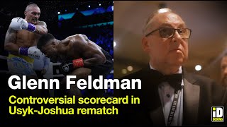 Judge Glenn Feldman Confronted Over UsykJoshua 2 Scorecard [upl. by Anytsirhc96]