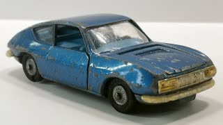 Lancia Fulvia sport Zagato nr 332 Corgi Pełna renowacja Zabawka model odlewany [upl. by Anayia9]