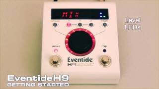 3 Level LEDs on the Eventide H9 [upl. by Howlyn]