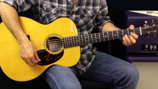 Acoustic Guitar Lesson  Strumming And Picking Techniques  EASY  Beginner [upl. by Anawik]