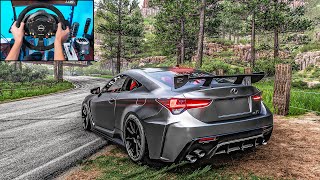 1000HP Lexus RCF Track Edition  Forza Horizon 5  Thrustmaster TX gameplay [upl. by Lerrej]