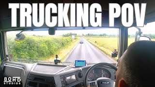 HGV Driver POV Country Road Drive [upl. by Elamaj]