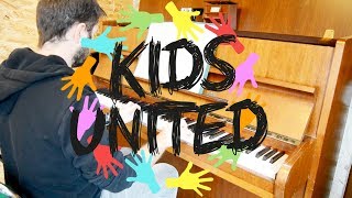 KIDS UNITED  On ecrit sur les murs  Demis Roussos  piano cover [upl. by Normy]