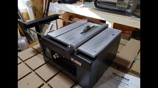 MicroLuxMicroMark  Mini Table Saw  Unboxing amp First Cuts [upl. by Ansela90]