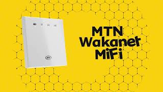 Get ready for unbeatable connectivity with MTN WakaNet [upl. by Tollmann702]