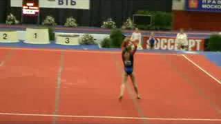 Ksenia Semenova floor Russian Championship 2008 [upl. by Edelman572]