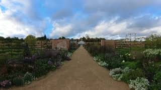 See the Walled Garden at Clumber Park in 360 cared for by the National Trust [upl. by Ykcin]