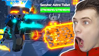 Астро Камерамен VS Secutor Астро СКИБИДИ toilet tower defense ROBLOX [upl. by Heisel732]