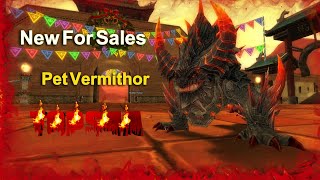 VSRO New pet Vermithor 🔥 AvailableSale🔥 Silkroad Online 3D [upl. by Clo]