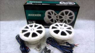 Kicker KM6200 65 inch Marine Speaker Review [upl. by Nlycaj864]