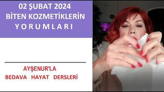 2024 Şubat biten Kozmetiklerin Yorumları  Ama bir tanesi var ki mükemmel [upl. by Verlie]