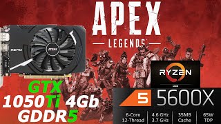 Apex Legends  GTX 1050 Ti  Ryzen 5 5600x [upl. by Ecnahc]