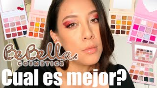 Bebella cosmetics  Cual paleta es mejor  se parecen a Colourpop [upl. by Enaile693]