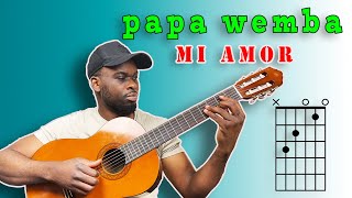 Comment jouer Mi Amor à la guitare  tuto guitare rumba [upl. by Amery442]