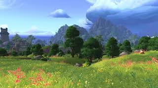 Stormsong Valley  Ambience  World of Warcraft [upl. by Akirdnahs]