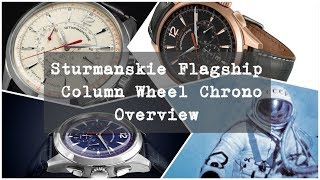 Sturmanskie Flagship Column Wheel Chrono watch overview [upl. by Samella719]