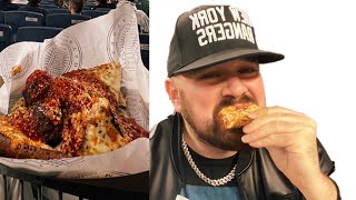 Yankee Stadium Food Review Meatballs amp Cheesy Garlic Bread [upl. by Lust]