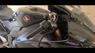 2023 Honda CBR1000rrr Fireblade sp  Mat Pearl Morion Black  Dealership Delivery [upl. by Eintruoc]