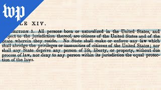 The 14th Amendment Understanding its crucial legal impact [upl. by Eemla]