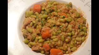 Colin flageolets tomates recette cookeo [upl. by Sadye]