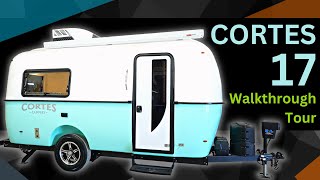 Cortes 17 Trailer Walkthrough Tour  2023 Model [upl. by Derf848]