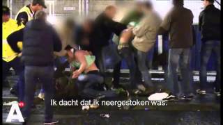 De hooligans bleken van de politie te zijn [upl. by Amsirahc]