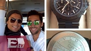 Lo más visto Cristiano Ronaldo regala lujoso reloj a la plantilla madridista [upl. by Aicnelav]