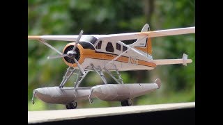 DHC2 Beaver 132 Papermodel [upl. by Enahs]