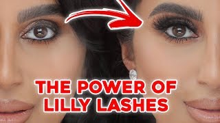 How to Pick Lashes for Your Eye Shape  How to Apply Lashes using Lilly Lashes [upl. by Eahsal]