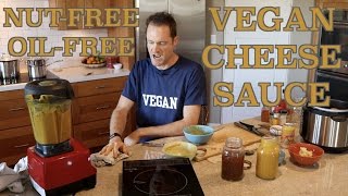 CHEESE SAUCE 🧀 VEGAN WHAT I EAT Nut Free amp Oil Free [upl. by Aliehs]