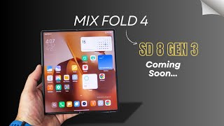 Xiaomi Mix Fold 4 Official First Look Specs Price Release Date [upl. by Jay280]