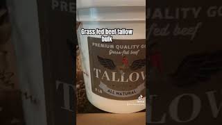 Bulk buy grass fed beef tallow carnivore beeftallow grassfed [upl. by Burroughs]