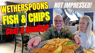 WE VISITED WHITBY WETHERSPOONS FOR FISH amp CHIPSAND VINO COLLAPSO [upl. by Siocnarf10]