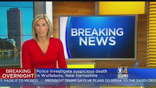 Suspicious Death In Wolfeboro NH Under Investigation By District Attorney [upl. by Asserrac]