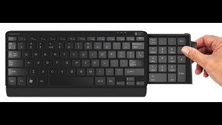 Posturite Number Slide Compact Keyboard  Ergolink [upl. by Ttirrej]