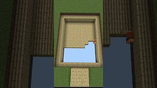 Minecraft Simple 3x3 Storage Room Tutorial shorts [upl. by Garin464]