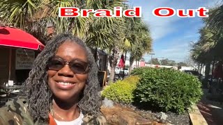 Get The Perfect Sisterlocks Braid Out Look With Opal May Todays Tips 707 hairforthejourney [upl. by Memberg]