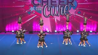 Scorpions Niagara Cheerleading Bombshells Cheer For The Cure 2023 Day 2 [upl. by Alikahs18]