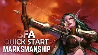 BFA Quick Start BASIC Guide MARKSMANSHIP HUNTER PATCH 801 [upl. by Edrei]