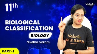 Biological Classification  Part 1  Class 11 Biology  CBSE 2025  Nivetha Maam [upl. by Ayat]