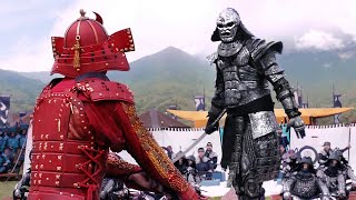 Keanu Reeves VS Golem Samurai Death Duel  FIGHT SCENE  47 Ronin  CLIP [upl. by Magocsi780]