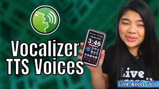 Alternative Text To Speech Engines for Android and Talkback  Vocalizer TTS [upl. by Alva]