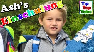 Einschulung Schultüte und Geschenke mit Spielzeug auspacken Kinderkanal Kanal für Kinder [upl. by Eusassilem]